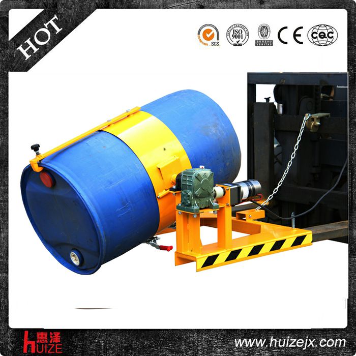 叉車專用倒桶機(jī)具（塑鐵桶，電翻轉(zhuǎn)）
