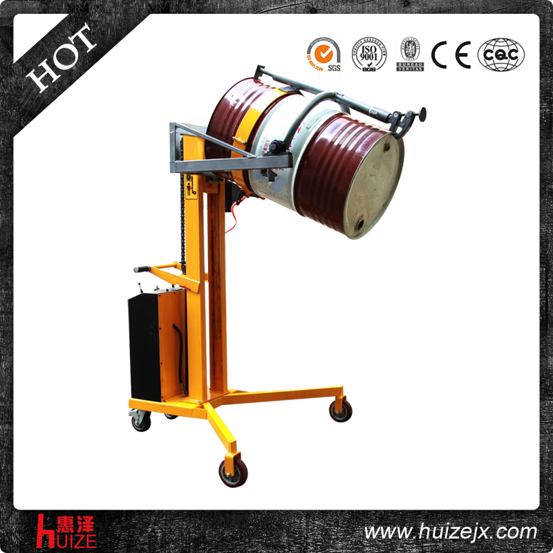 半電動(dòng)油桶車（直角腿，夾鐵桶翻轉(zhuǎn)）