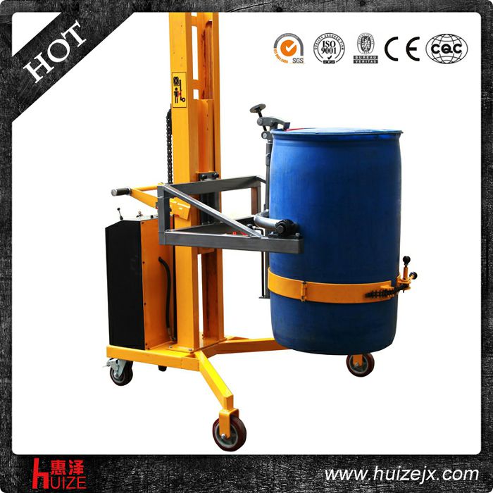半電動(dòng)油桶車(chē)（直角腿，夾鐵桶翻轉(zhuǎn)）